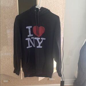 I Love NY Black Hoodie